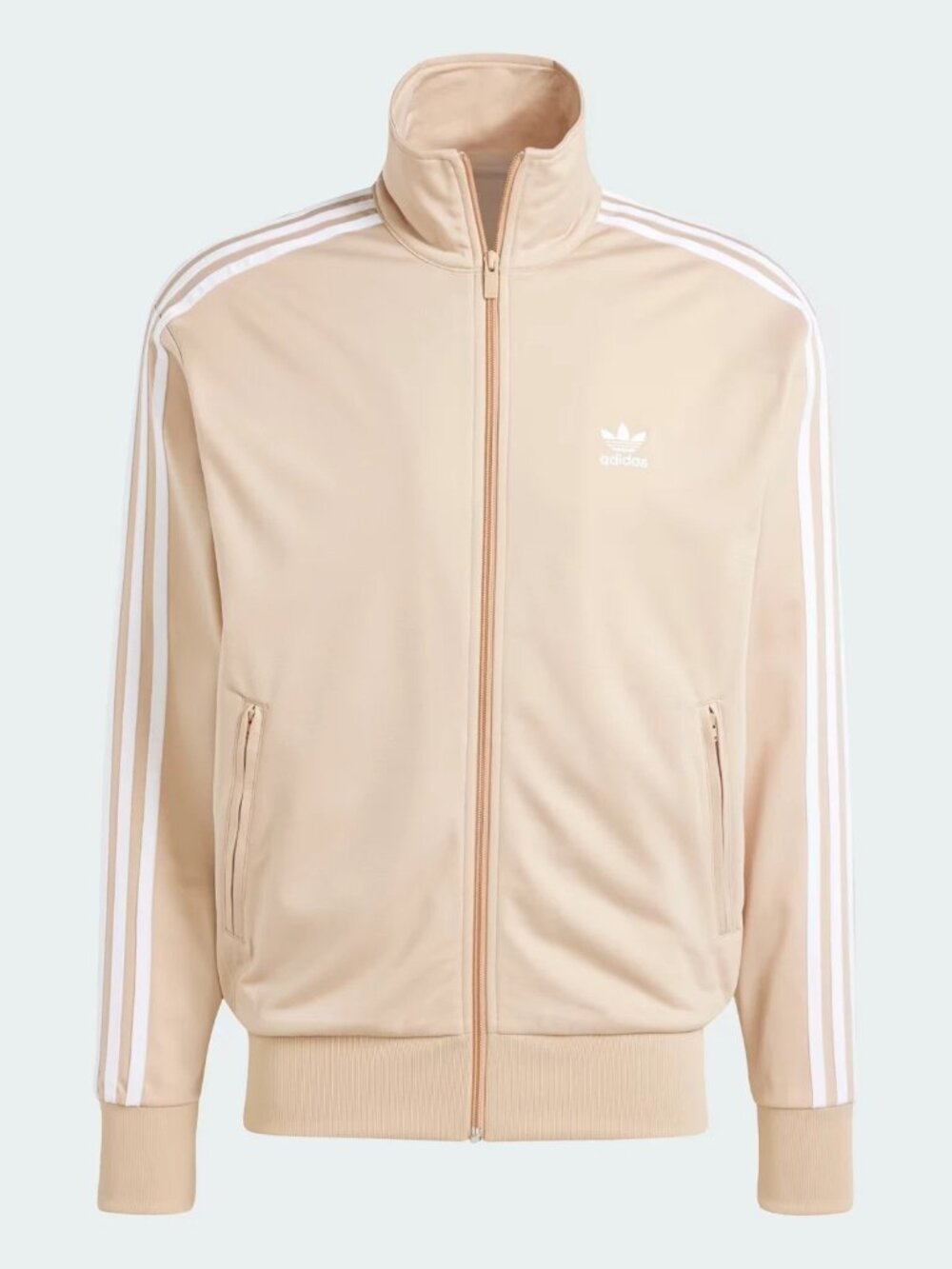 Adidas Men's Magic Beige Adicolor Classics Firebird Track Top Size Large IY9888